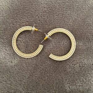 Brand new! Large hoop earrings. Love these!!